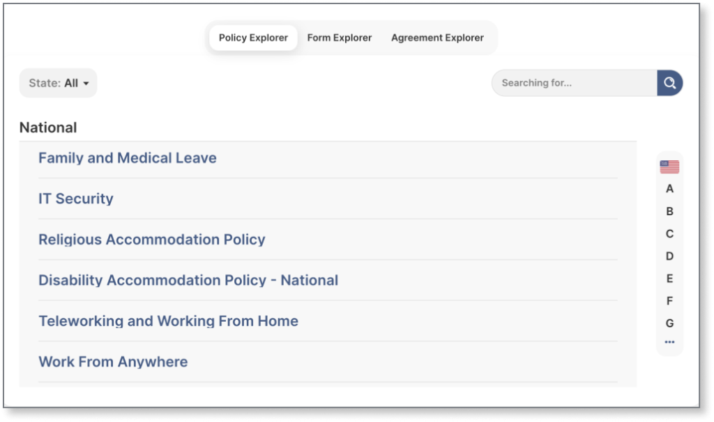Policies and Forms