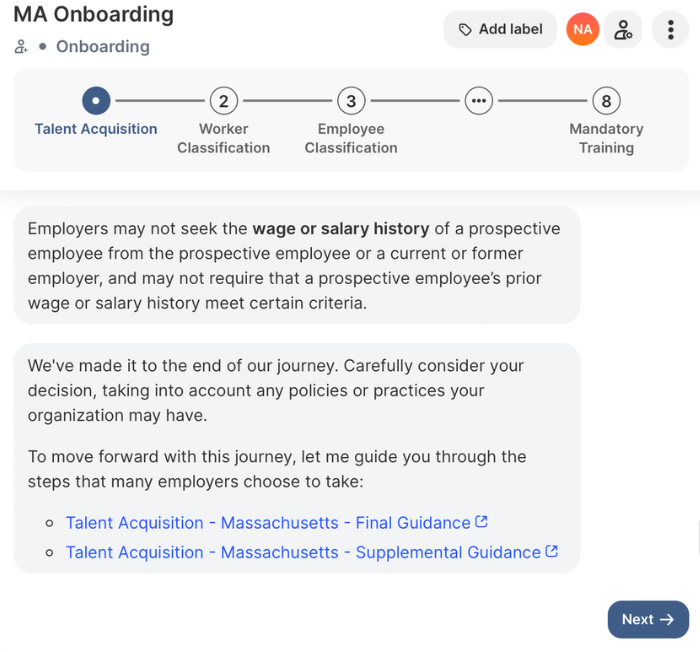 Virgil HR Onboarding Module
