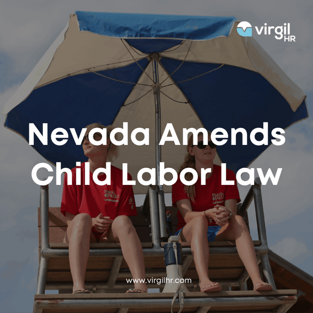 Nevada Amends Child Labor Law